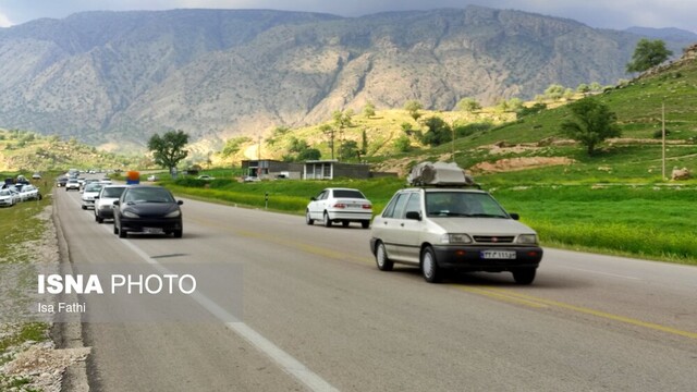 تردد بیش از ۷۵۰ هزار خودرو در جاده‌های کهگیلویه و بویراحمد