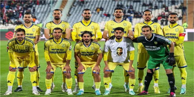 تیم فوتبال نفت و گاز گچساران دهم شد