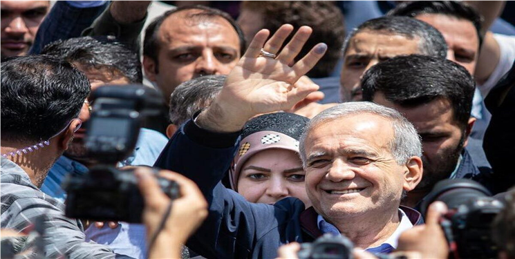 «مسعود پزشکیان» نهمین رئیسجمهور ایران شد