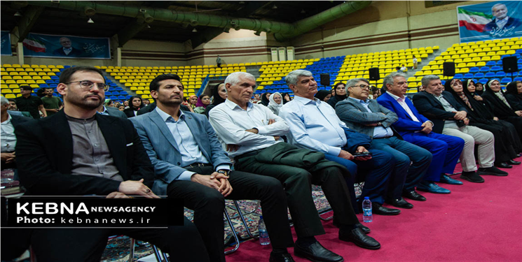 صحبت های وکیلی، افشانی و جهانگیری در گردهمایی بزرگ لر تباران برای پزشکیان
