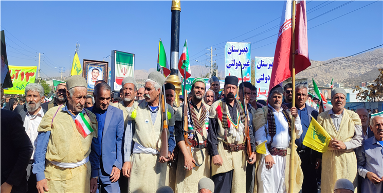  قاب‌هایی از ۱۳ آبان یاسوج/حضور، شور، و مسئولیت اجتماعی 