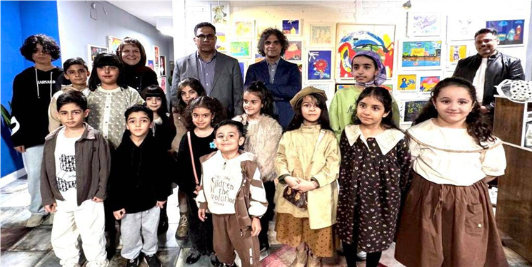 نمایشگاه نقاشی گروهی در گچساران افتتاح شد/ تصاویر