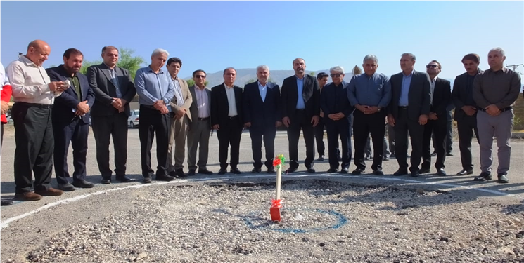 کلنگ‌زنی ساختمان جدید بهزیستی گچساران با حضور مسئولان استانی و شهرستانی