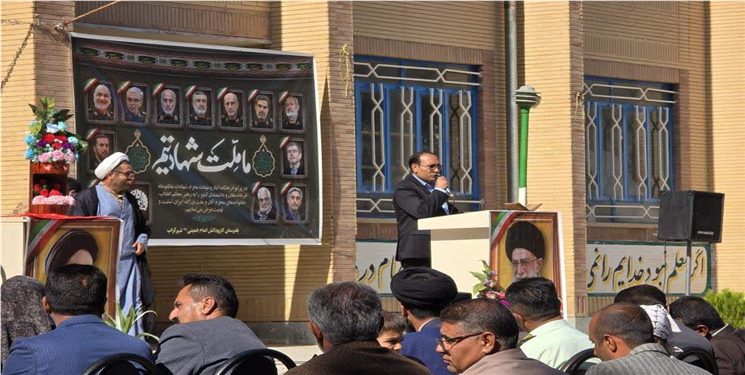 حضور پرشور مردم لوداب در راهپیمایی ۱۳ آبان؛ تأکید بر وفاداری به آرمان‌های انقلاب و مقابله با استکبار جهانی