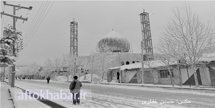 عکس روز/ سه عکس برفی از مرکز شهر یاسوج در دهه 70