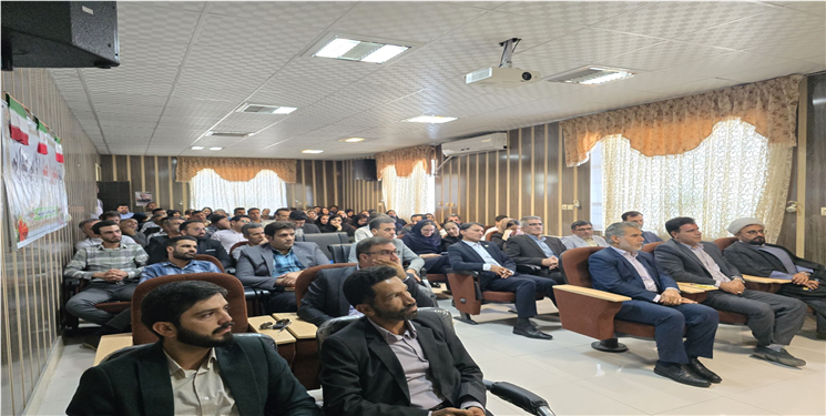 برگزاری جلسه تودیع و معارفه سرپرست شبکه بهداشت و درمان باشت