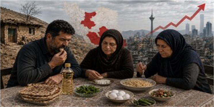 سونامی گرانی به سفره فقرا رسید/ عبور تورم خوراکی‌ها از مرز ۱۳۴ درصد / ۱۱ استان درگیر تورم سه‌رقمی هستند + نمودار