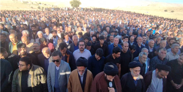 پیکر دومین قربانی سیل دهدشت  به آغوش خاک سپرده شد/ تصاویر