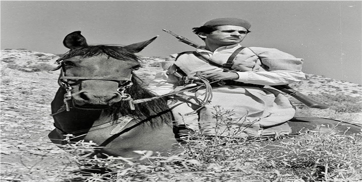 عکس روز/ سوار بویراحمدی منطقه عشایری گرگو دهه  ۷۰